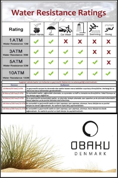 Obaku V209LXVLML Kadın Kol Saati