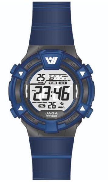 Jaga JL M1267-OEAE 640051 100 m Kronometreli Alarmlı Işıklı Genç Kol Saati