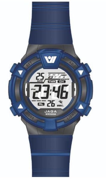 Jaga JL M1267-OEAE 640051 100 m Kronometreli Alarmlı Işıklı Genç Kol Saati