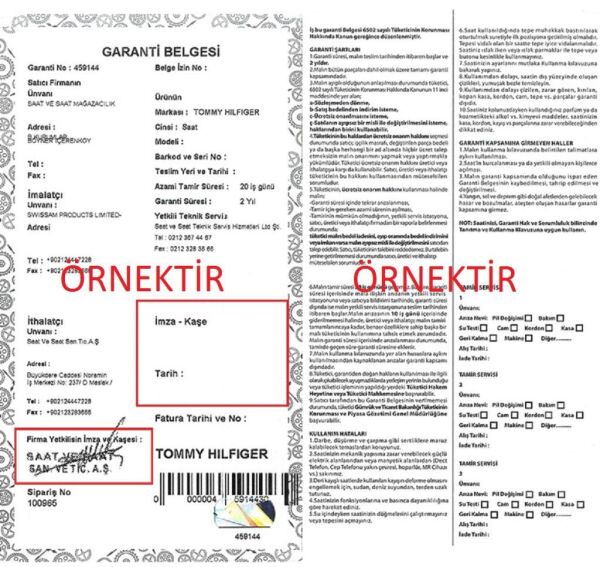 Tommy Hilfiger TH1782391 Kadın Kol Saati
