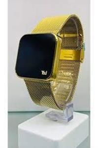 You Watch YW2004 Touch Steel Gold Kol Saati