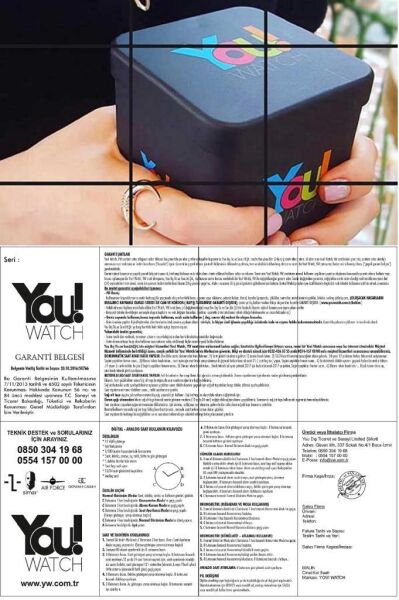 You Watch YW5006 Paris Blue Unisex Kol Saati
