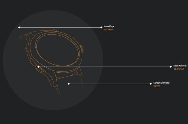 Wainer WA.25705-C Otomatik Erkek Kol Saati