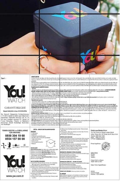 You Watch YW5007 Paris Purple Unisex Kol Saati