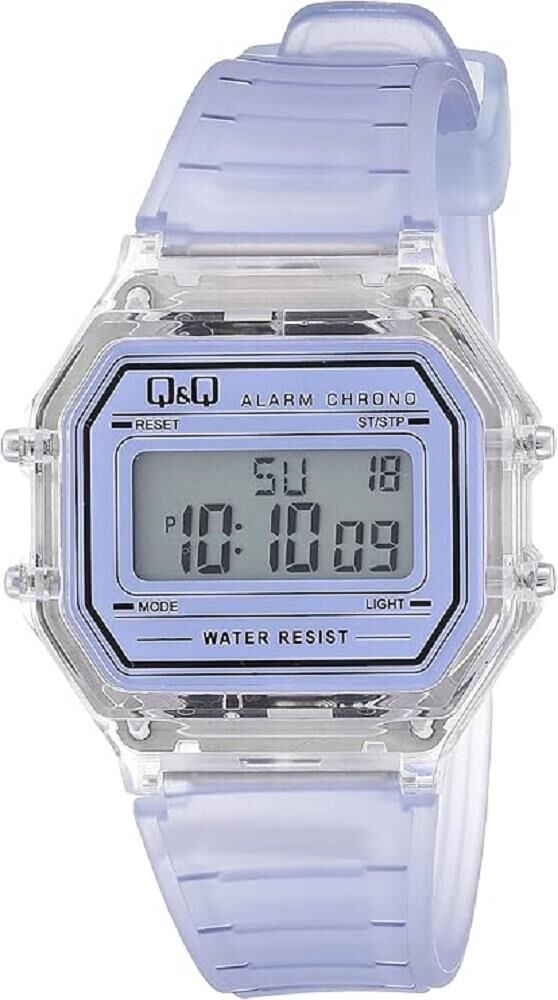 Q&Q M173J040Y Kronometreli Alarmlı Işıklı Kadın Kol Saati