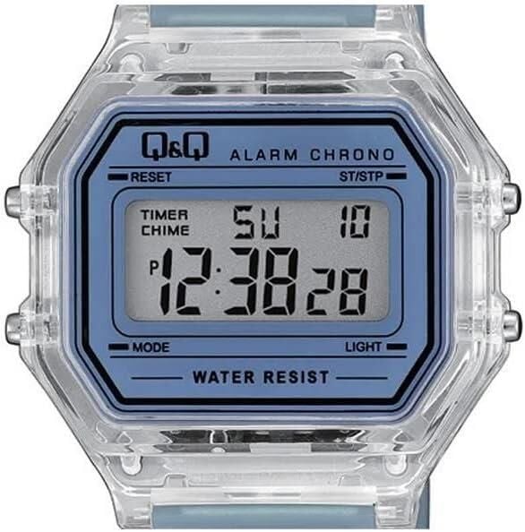 Q&Q M173J040Y Kronometreli Alarmlı Işıklı Kadın Kol Saati