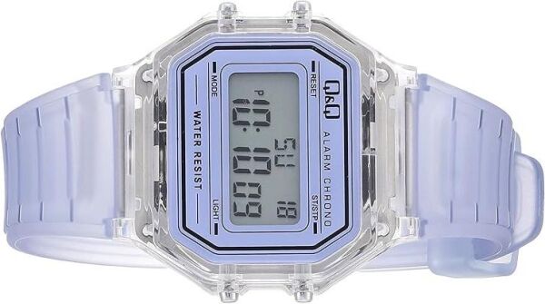 Q&Q M173J040Y Kronometreli Alarmlı Işıklı Kadın Kol Saati