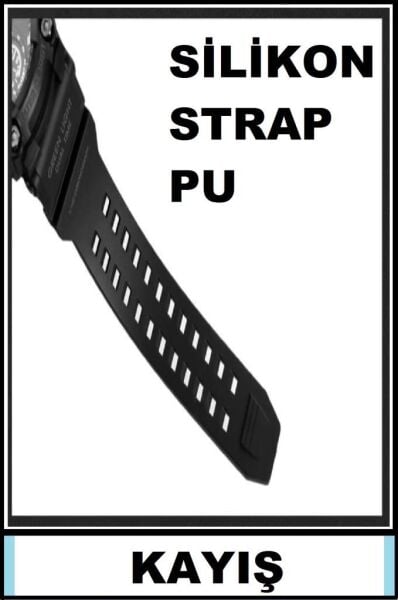 Jaga AQ1128-0AAA-3-D1B Siyah Renkli Silikon 10 Atm Aydınlatmalı  Genç Kol Saati