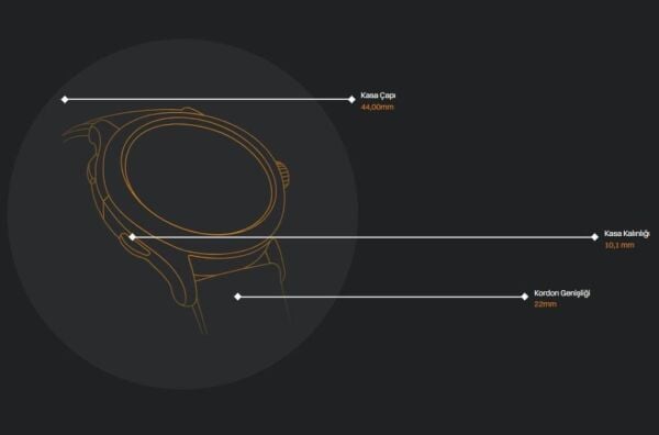Wainer WA.12320-F Takometreli Erkek Kol Saati