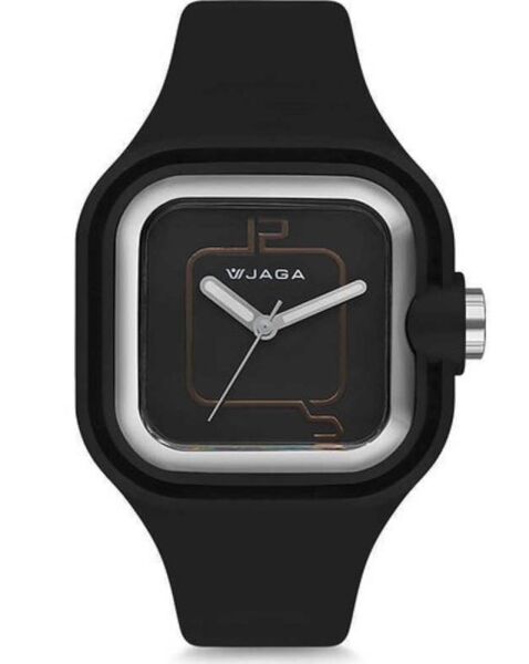 Jaga JL AQ0958-OAAC-D1 640001 Siyah Renkli Silikon 5 Atm Unisex Kol Saati