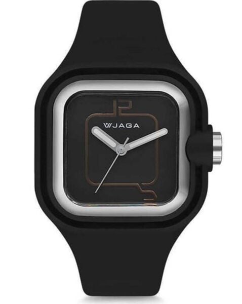 Jaga JL AQ0958-OAAC-D1 640001 Siyah Renkli Silikon 5 Atm Unisex Kol Saati