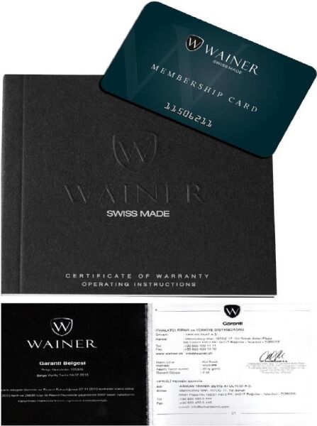 Wainer WA.25300-C Safir Otomatik  Erkek Kol Saati