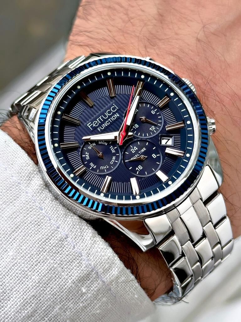 Ferrucci FCF 1023 03226M.2 640033 Fonksiyonlu Erkek Kol Saati