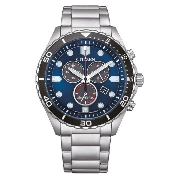 Citizen Eco-Drive AT2560-84L Kronograf Erkek Kol Saati