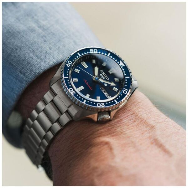 Seiko5 Sports SRPL83K1 SKX Redux - Koniro Blue Otomatik Erkek Kol Saati