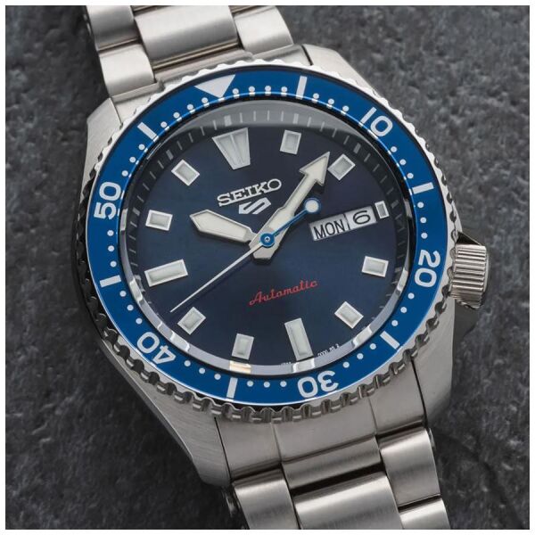 Seiko5 Sports SRPL83K1 SKX Redux - Koniro Blue Otomatik Erkek Kol Saati