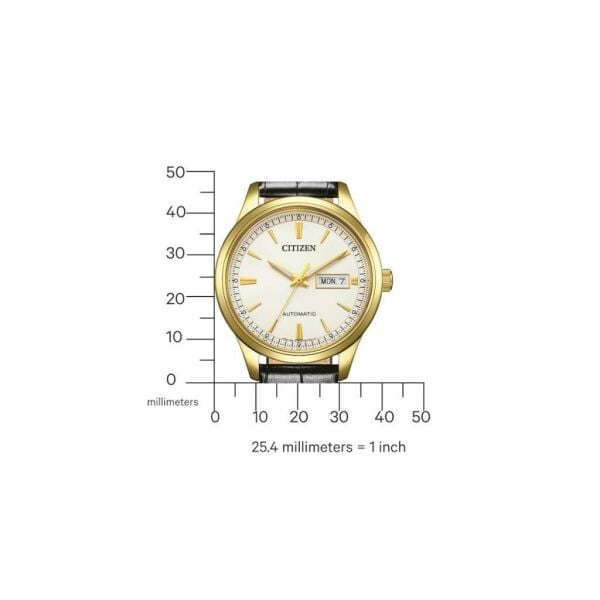 Citizen Mechanical Day-Date NY4059-09AE Otomatik Erkek Kol Saati