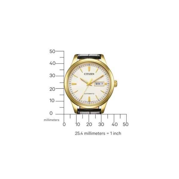 Citizen Mechanical Day-Date NY4059-09AE Otomatik Erkek Kol Saati