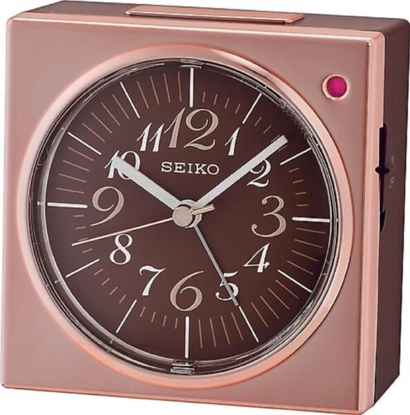 Seiko QHE150A Ertelemeli Beep Alarm Aydınlatmalı Sessiz Saniyeli Masa Saati
