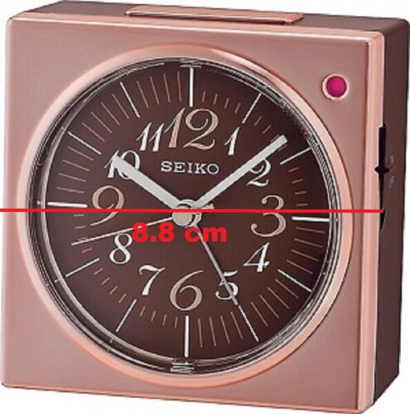 Seiko QHE150A Ertelemeli Beep Alarm Aydınlatmalı Sessiz Saniyeli Masa Saati