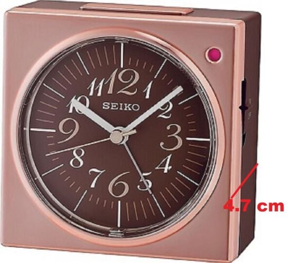 Seiko QHE150A Ertelemeli Beep Alarm Aydınlatmalı Sessiz Saniyeli Masa Saati