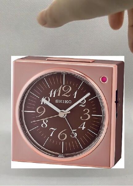 Seiko QHE150A Ertelemeli Beep Alarm Aydınlatmalı Sessiz Saniyeli Masa Saati