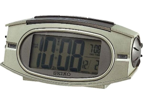Seiko QHL006G Ertelemeli Beep Alarm Işıklı Kadran Takvimli Masa Saati