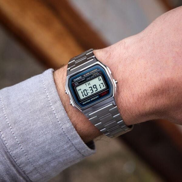 Casio A158WA-1DF Erkek Kol Saati