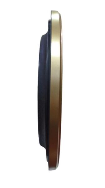 Regal 0431 GW Plastik Kasa 40 cm Gold Renkli Basic Oda Salon Sessiz Saniye Mekanizmalı Duvar Saati