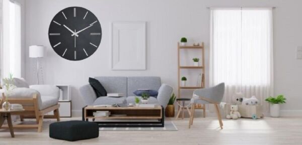 Regal 3650 BS Ahşap Kasa 51 cm Ofis Salon Lüks Duvar Saati