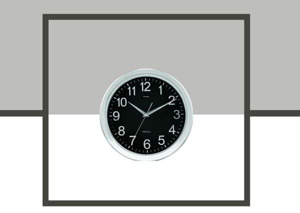 Regal 8228 SBZ Sessiz Akar Saniyeli Duvar Saati